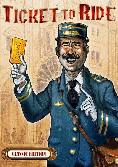 Cover image for the game Ticket to Ride: Classic Edition
