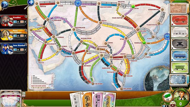 Image for the game Ticket to Ride: Legendary Asia