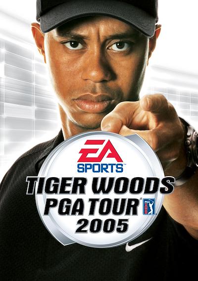 Cover image for the game Tiger Woods PGA Tour 2005