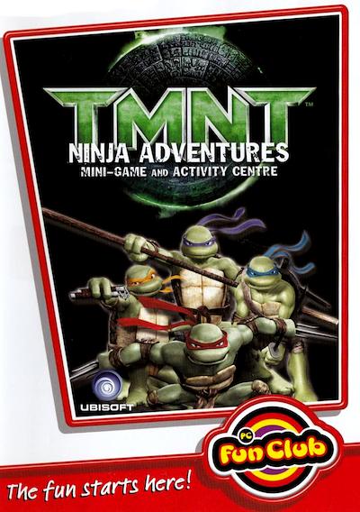 Cover image for the game TMNT: Ninja Adventures