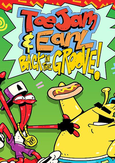 Cover image for the game ToeJam & Earl: Back in the Groove