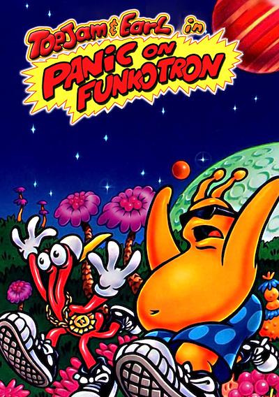 Cover image for the game ToeJam & Earl in Panic on Funkotron