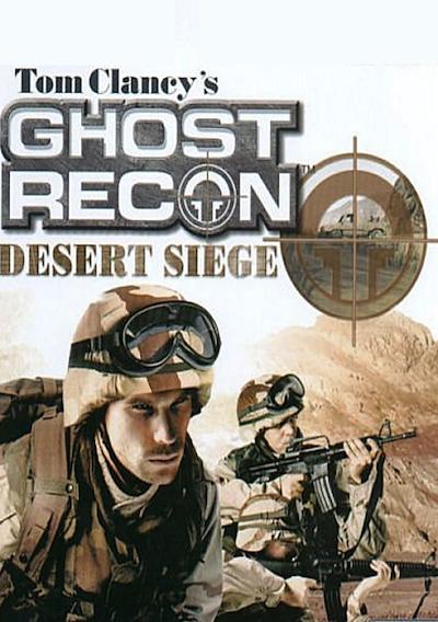 Cover image for the game Tom Clancy's Ghost Recon: Desert Siege