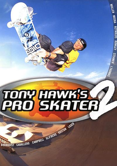 Cover image for the game Tony Hawk's Pro Skater 2