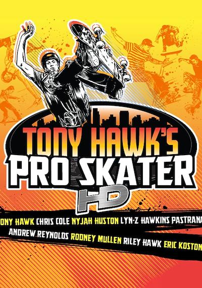 Cover image for the game Tony Hawk's Pro Skater HD