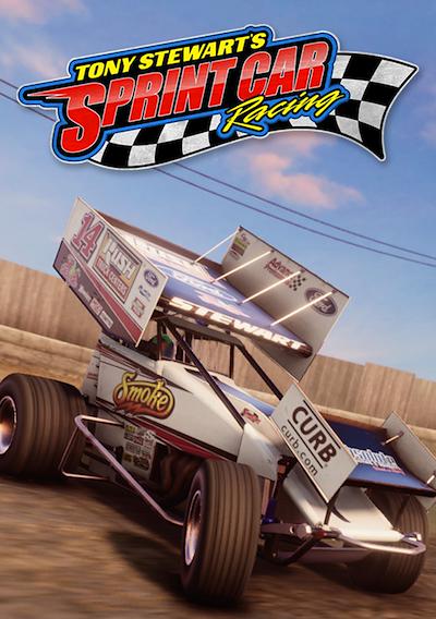 Cover image for the game Tony Stewart's Sprint Car Racing