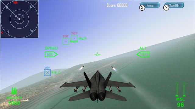 Image for the game Top Gun Air Combat