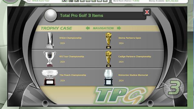 Image for the game Total Pro Golf 3