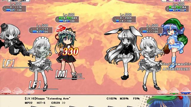 Image for the game Touhou Pocket Wars Evolution Plus