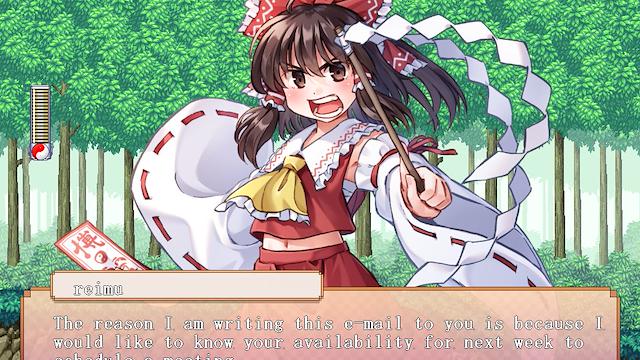 Image for the game Touhou Rock Maiden X