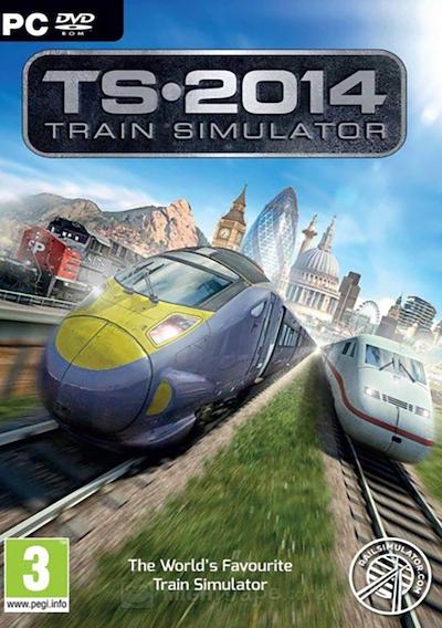 Cover image for the game Train Simulator 2014