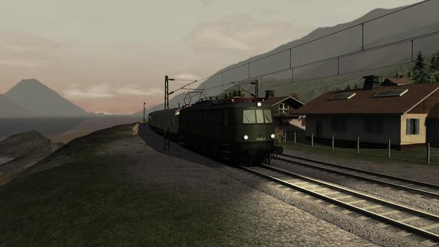 Image for the game Train Simulator 2021: E18 Loco