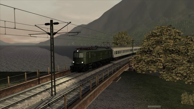 Image for the game Train Simulator 2021: E18 Loco