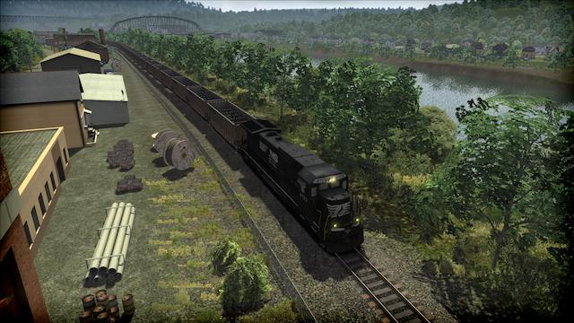 Image for the game Train Simulator 2021: Norfolk Southern Dash8-40C Loco