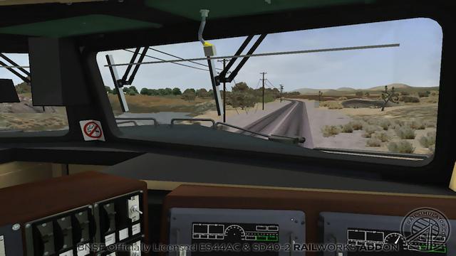 Image for the game Train Simulator: BNSF ES44AC & SD40-2 Loco Add-On
