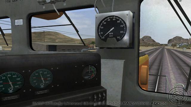 Image for the game Train Simulator: BNSF ES44AC & SD40-2 Loco Add-On