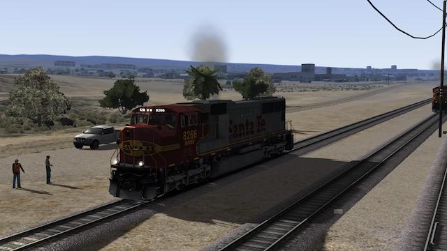Image for the game Train Simulator: BNSF SD75 Loco Add-On