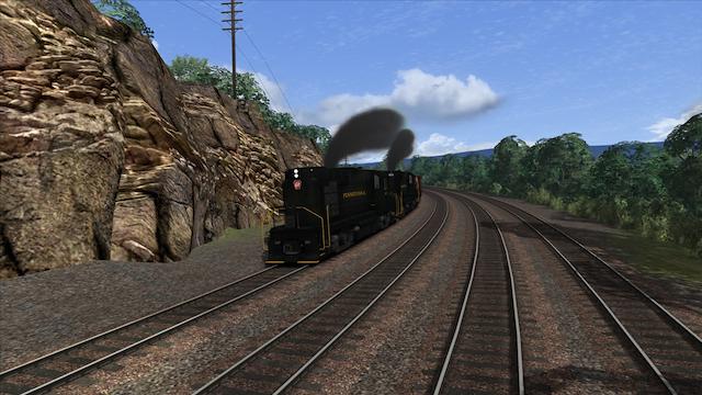 Image for the game Train Simulator: Horseshoe Curve Route Add-On
