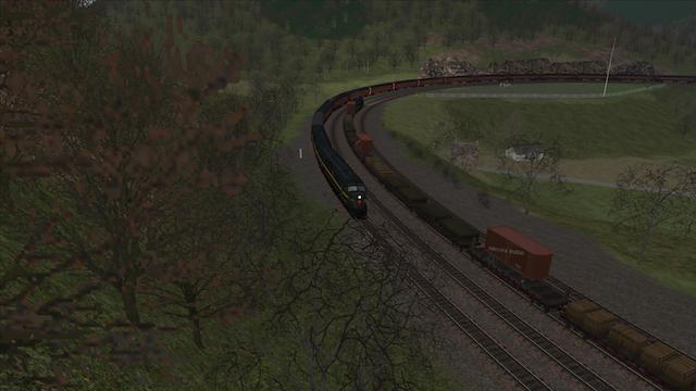 Image for the game Train Simulator: Horseshoe Curve Route Add-On