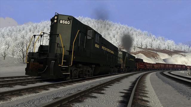 Image for the game Train Simulator: Horseshoe Curve Route Add-On