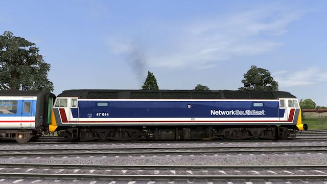 Image for the game Train Simulator: Network Southeast Class 47 Loco Add-On