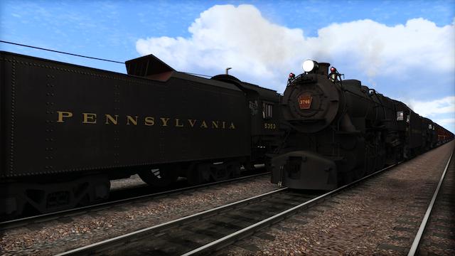 Image for the game Train Simulator: PRR K4 Loco Add-On