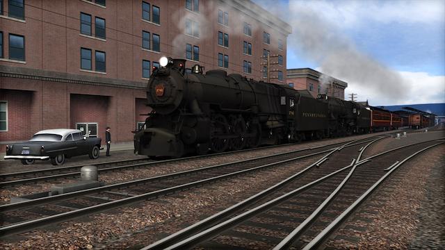 Image for the game Train Simulator: PRR K4 Loco Add-On