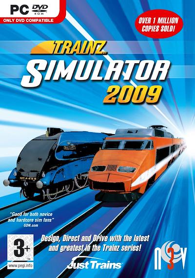 Cover image for the game Trainz Simulator 2009
