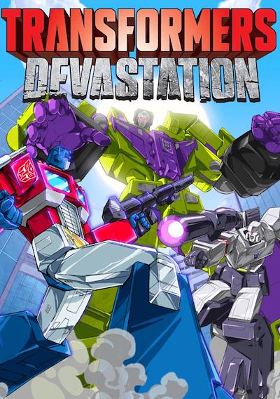 Cover image for the game Transformers: Devastation