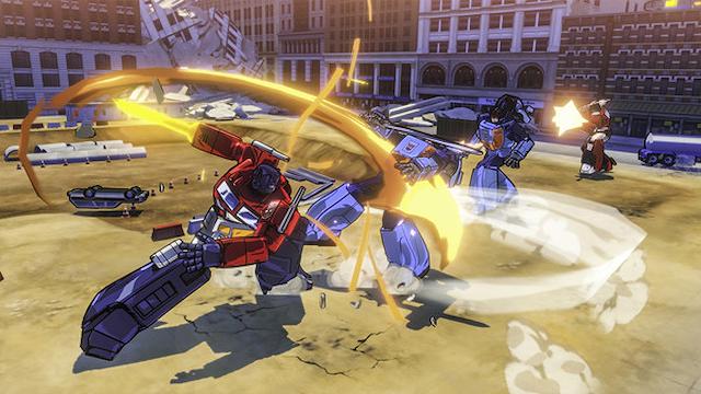 Image for the game Transformers: Devastation