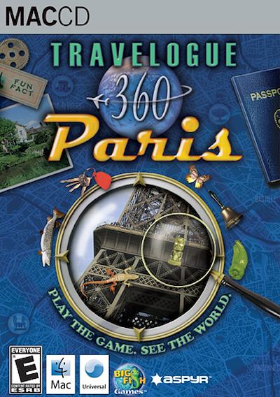 Cover image for the game Travelogue 360: Paris