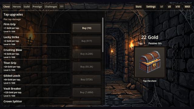Image for the game Treasure Clicker
