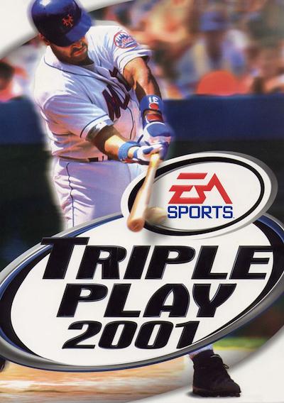 Cover image for the game Triple Play 2001