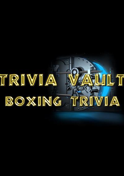 Cover image for the game Trivia Vault: Boxing Trivia