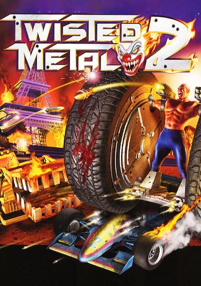 Cover image for the game Twisted Metal 2