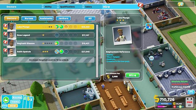 Image for the game Two Point Hospital