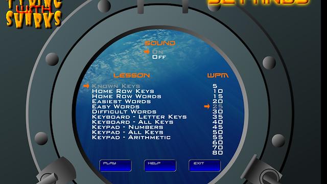 Image for the game Typing with Sharks