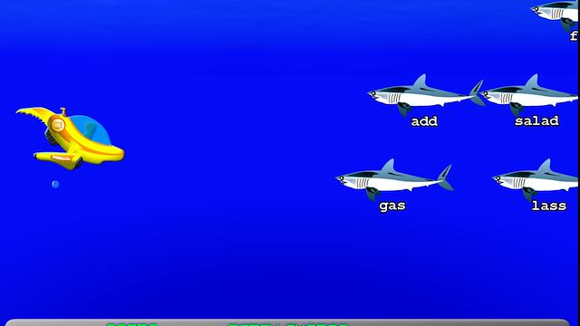 Image for the game Typing with Sharks