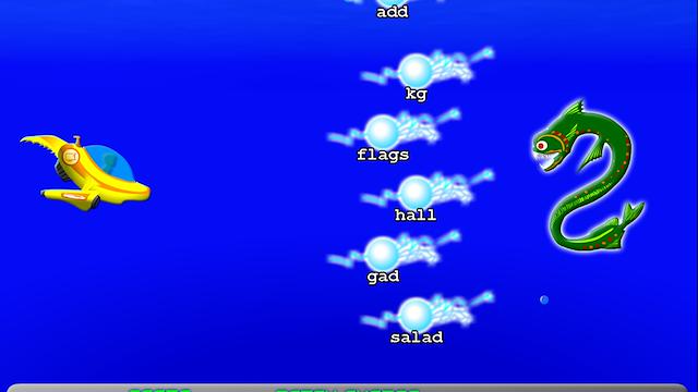 Image for the game Typing with Sharks