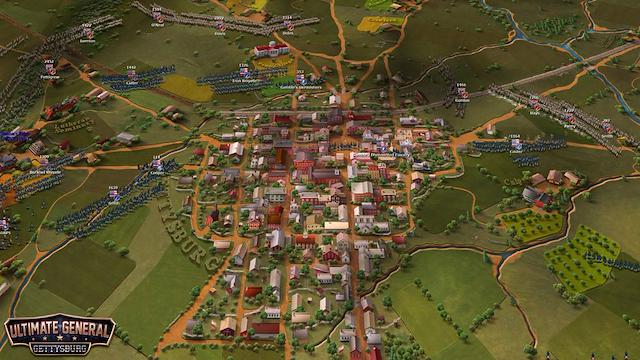 Image for the game Ultimate General: Gettysburg