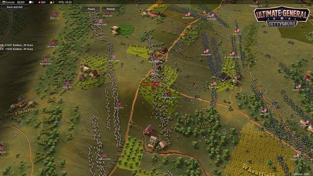 Image for the game Ultimate General: Gettysburg