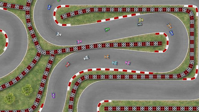 Image for the game Ultimate Racing 2D