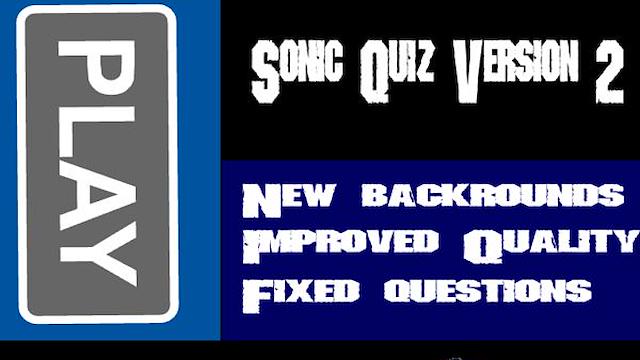 Image for the game Ultimate Sonic Quiz V.2