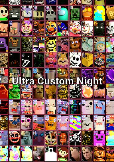 Cover image for the game Ultra Custom Night