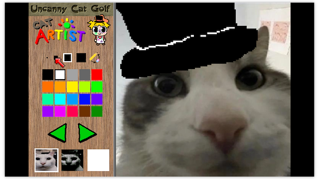 Image for the game Uncanny Cat Golf