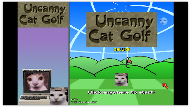 Image for the game Uncanny Cat Golf