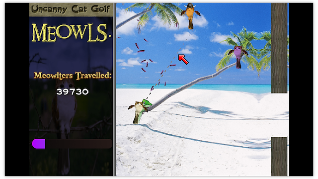 Image for the game Uncanny Cat Golf