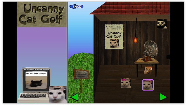 Image for the game Uncanny Cat Golf