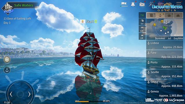 Image for the game Uncharted Waters Origin