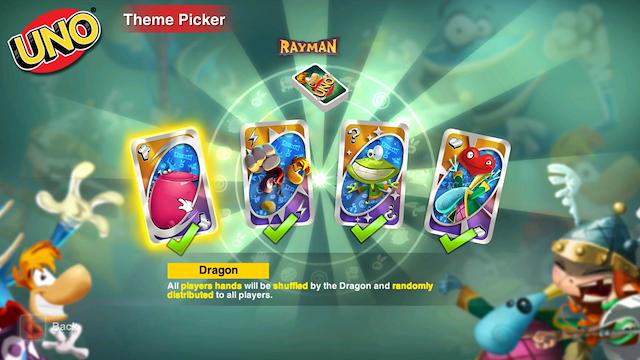 Image for the game Uno: Rayman Theme DLC